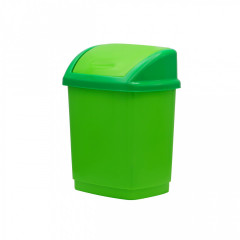 Ведро для мусора Домик   5л салатовый