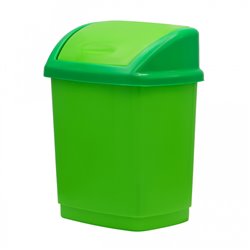 Відро для сміття Домiк  16л салатовий