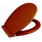 Сидіння для унітазу СД-21 з планкою коричнева