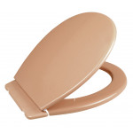 Сиденье для унитаза СД-21 с планкой бежевый