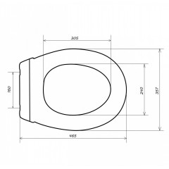 Сиденье для унитаза СД-21 розовый 2