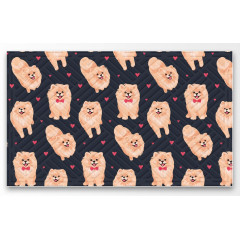 Килимок гума K-602-40 принт 45х75 Собачки