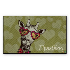 Коврик резина K-602-123 принт 45х75