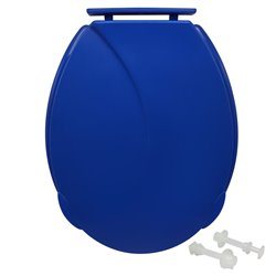 Сиденье для унитаза Универсальное синий