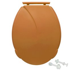 Сиденье для унитаза Универсальное бежевый