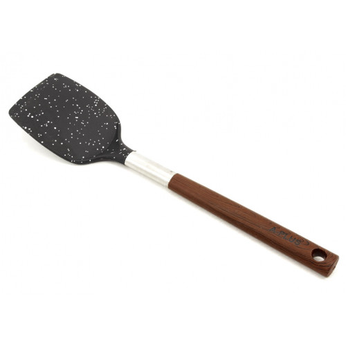 Лопатка 0353 тефлон сплошная мрамор  