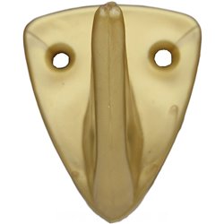 Крючок 1шт пластик треугольник под саморез