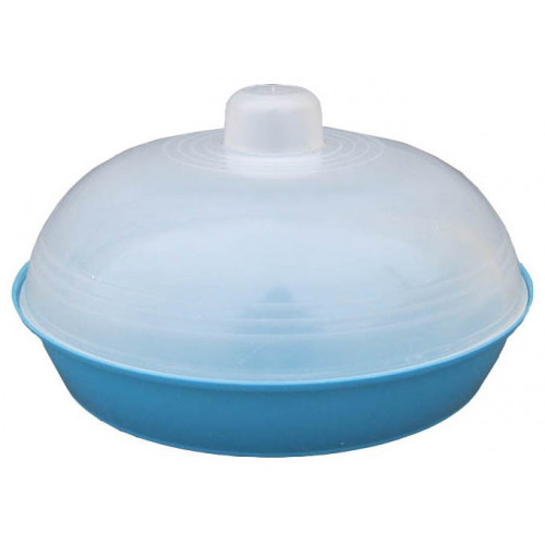 Сухарница хлебница круглая с крышкой