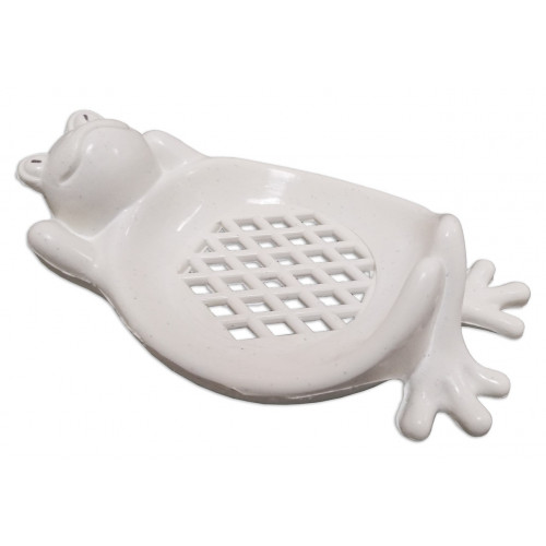 Мыльница Жабка мрамор