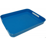 Поднос прямоугольный с ручками 350х250 глубокий ВВ