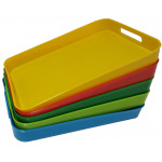 Піднос прямокутний з ручками 350х250 глубокий ВВ