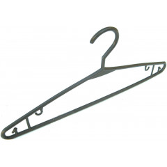 Вешалка плечики №1 простые черные