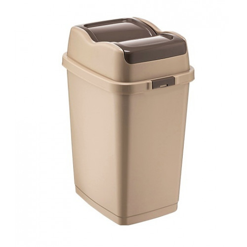 Ведро для мусора 09711 двойная крышка 5,0л 