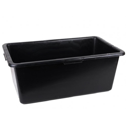 Таз 60л Пагро чорний прямокутний