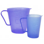 Кружка мерная 1,0 синяя