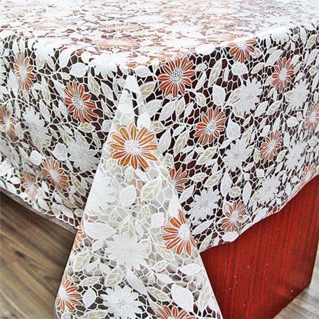 Клейонка 1,32*22м рулон LACE Ажур 137G