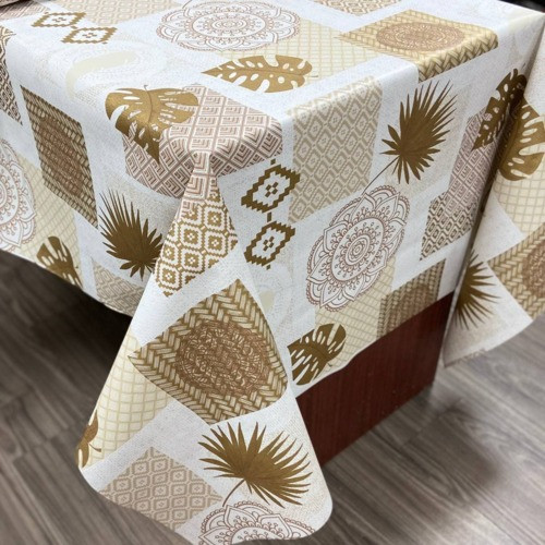 Клеенка 1,40*20м рулон ПВХ на нетканой основе Fantastik 8126-1