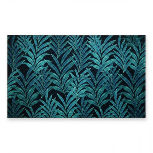 Килимок гума K-602-27 принт 75х45х0,4 Папороть