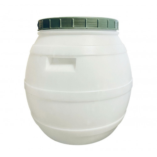 Бочка 70л Кс кадка біла