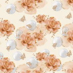 Клеенка 1,37*30м рулон силикон 81330A