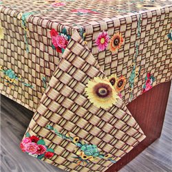 Клеенка 1,37*30м рулон силикон 8311A