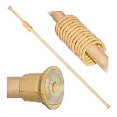 Карниз 2,1 Baniohome бежевый