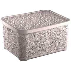 Корзина Elif Ажур №2 377 9,5л с крышкой 