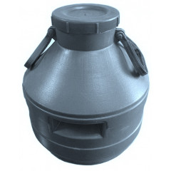 Бидон 32л серый