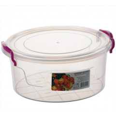 Бокс Ал круглый 2,1л