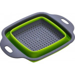 Дуршлаг 1976 силикон складной квадратный   