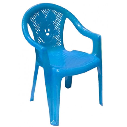 Кресло детское Кс без вставки голубой