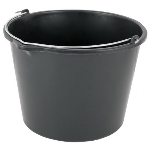 Відро будівельне 12л чорне