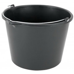 Відро будівельне 16л чорне