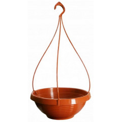 Кашпо Лотос 270 с подвесом цветной