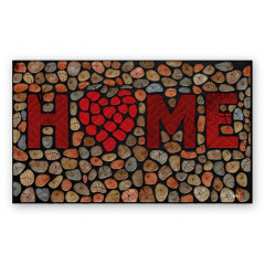 Килимок гума K-603-121 принт 90х60х0,12 Welkome