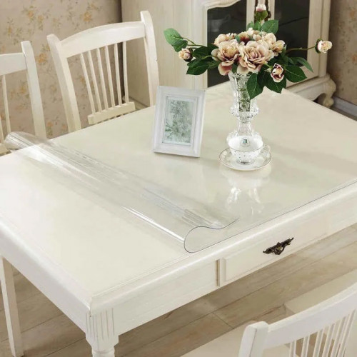 Клеенка мягкое стекло 0,15мм-1,37*30м рулон прозрачная