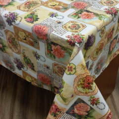 Клеенка 1,37*25м рулон ПВХ на нетканой основе 2550C