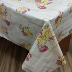 Клеенка 1,37*25м рулон ПВХ на нетканой основе 3861C