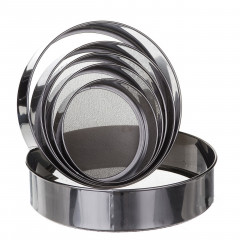 Сито 1176  нерж набор  6шт   (24) +