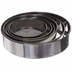 Сито 1176  нерж набор  6шт   (24) + 2