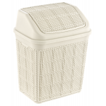 Ведро для мусора 6,5л плетенка 586 