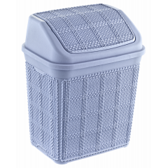 Ведро для мусора 6,5л плетенка 586 