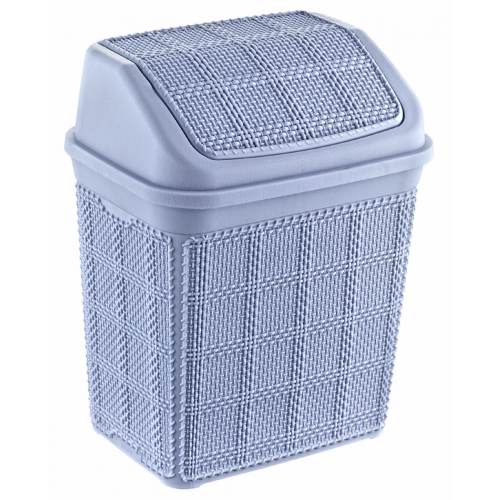 Ведро для мусора 6,5л плетенка 586 