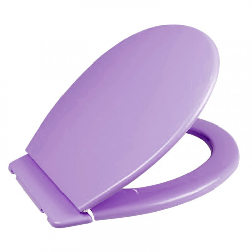 Сидіння для унітазу СД-21 з планкою 46,5х36см лаванда