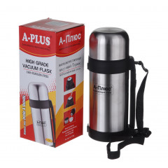 Термос 1756 нерж 1,2л Уценка нет пробки