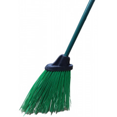 Метла уличная Яга Lux с металлическим черенком