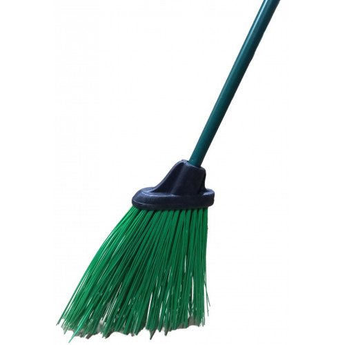 Мітла вулична Яга Lux з металічним черенком