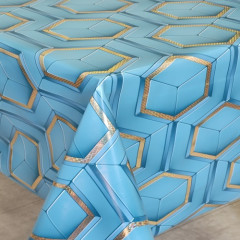 Клейонка 1,40*20м рулон Metallic на тканинній основі 5026AB