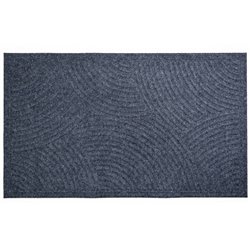 Коврик резина К-504-3 текстильный 120х80х0,5 серый