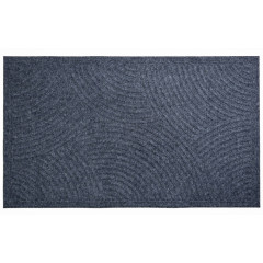 Коврик резина К-502-3 текстильный 75х40х0,5 серый